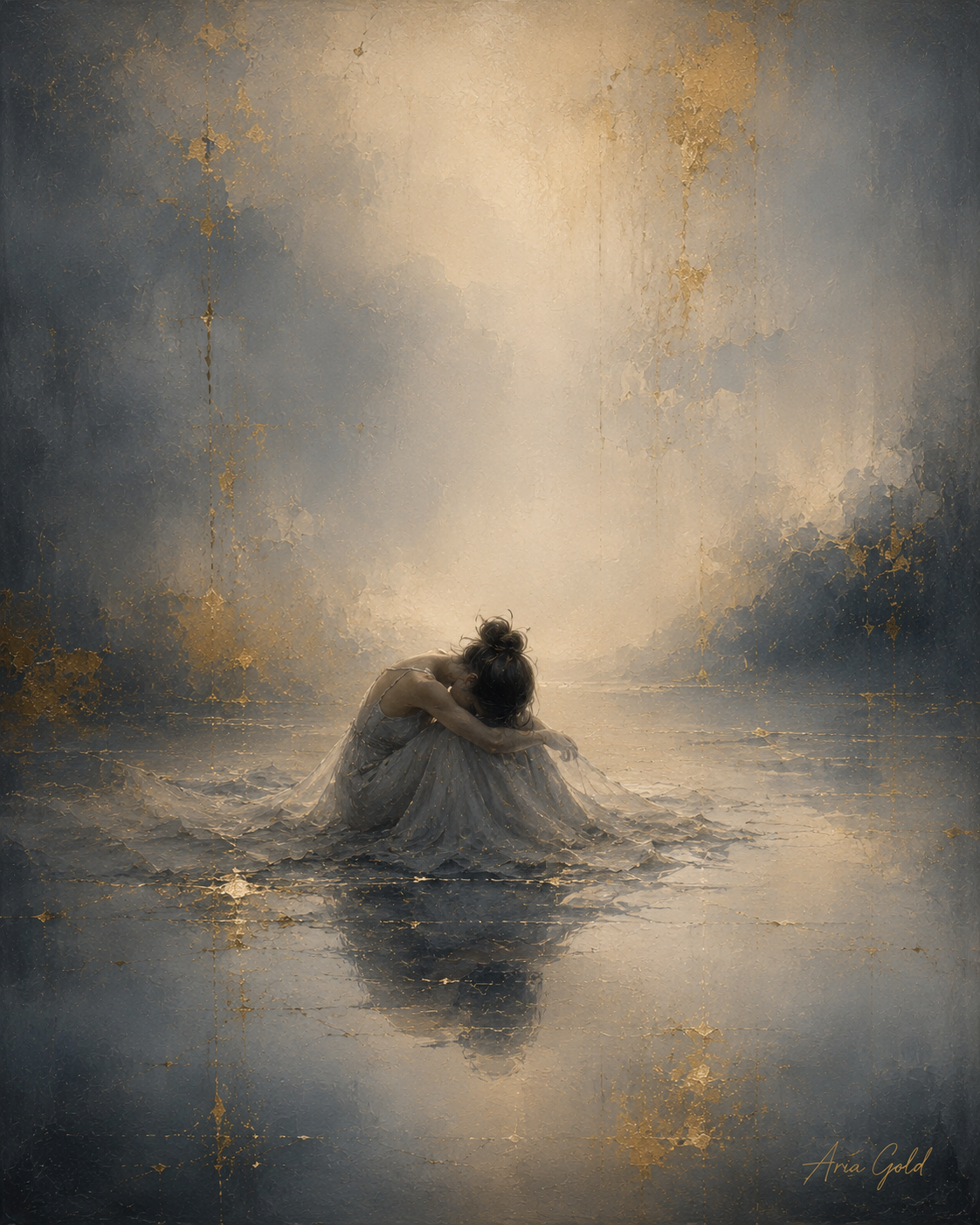 Soft Collapse — Aria Gold Gallery painting