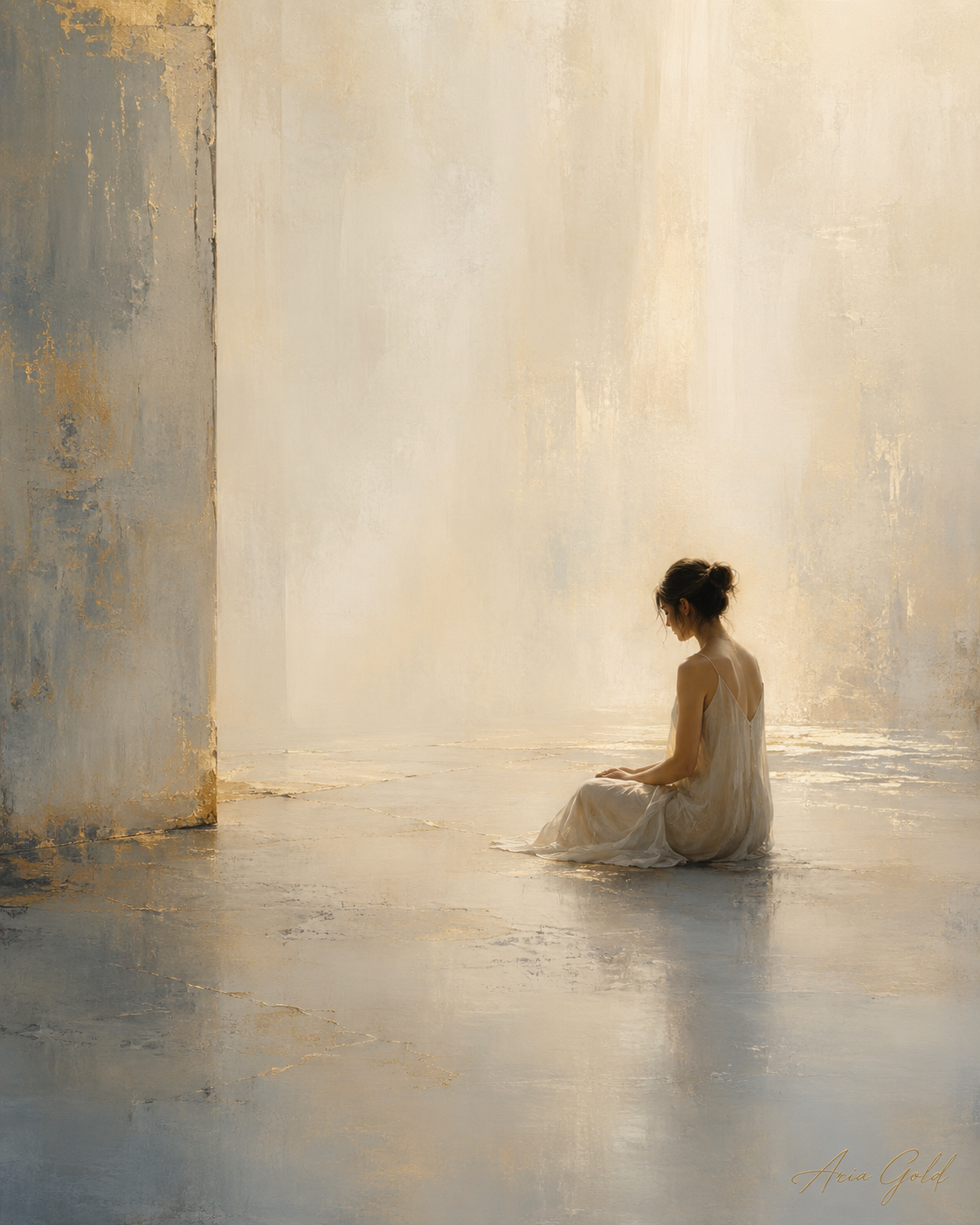 Residual Light — Aria Gold Gallery painting